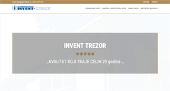 Desktop Screenshot of invent-trezor.rs