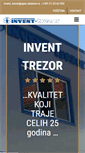 Mobile Screenshot of invent-trezor.rs